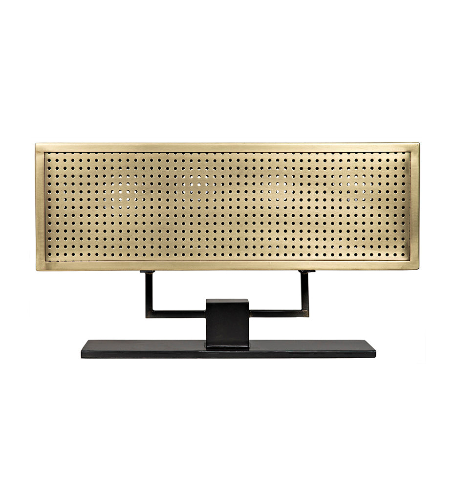 Noir, Apollo Table Lamp - Metal with Brass Finish