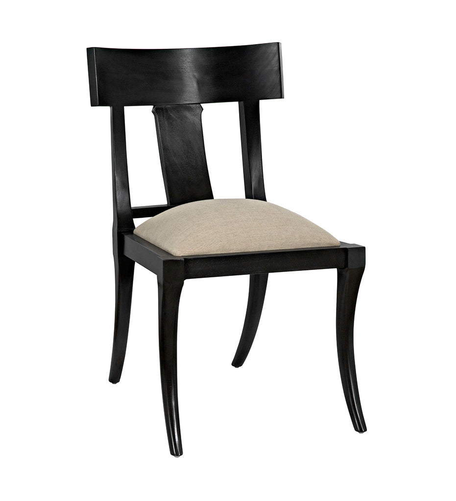 Noir, Athena Side Chair - Pale