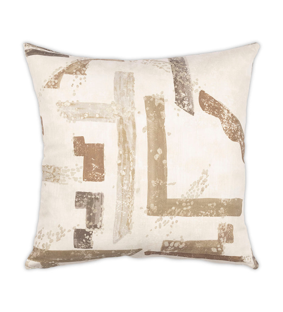 Moss Home, Bayside Pillow - Wheat