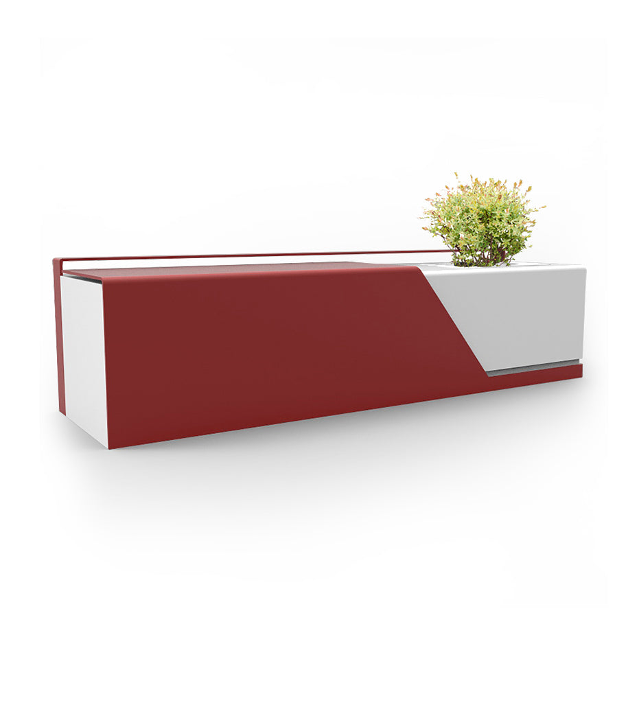 CitySi, Blanket Planter / Bench - Left Seat