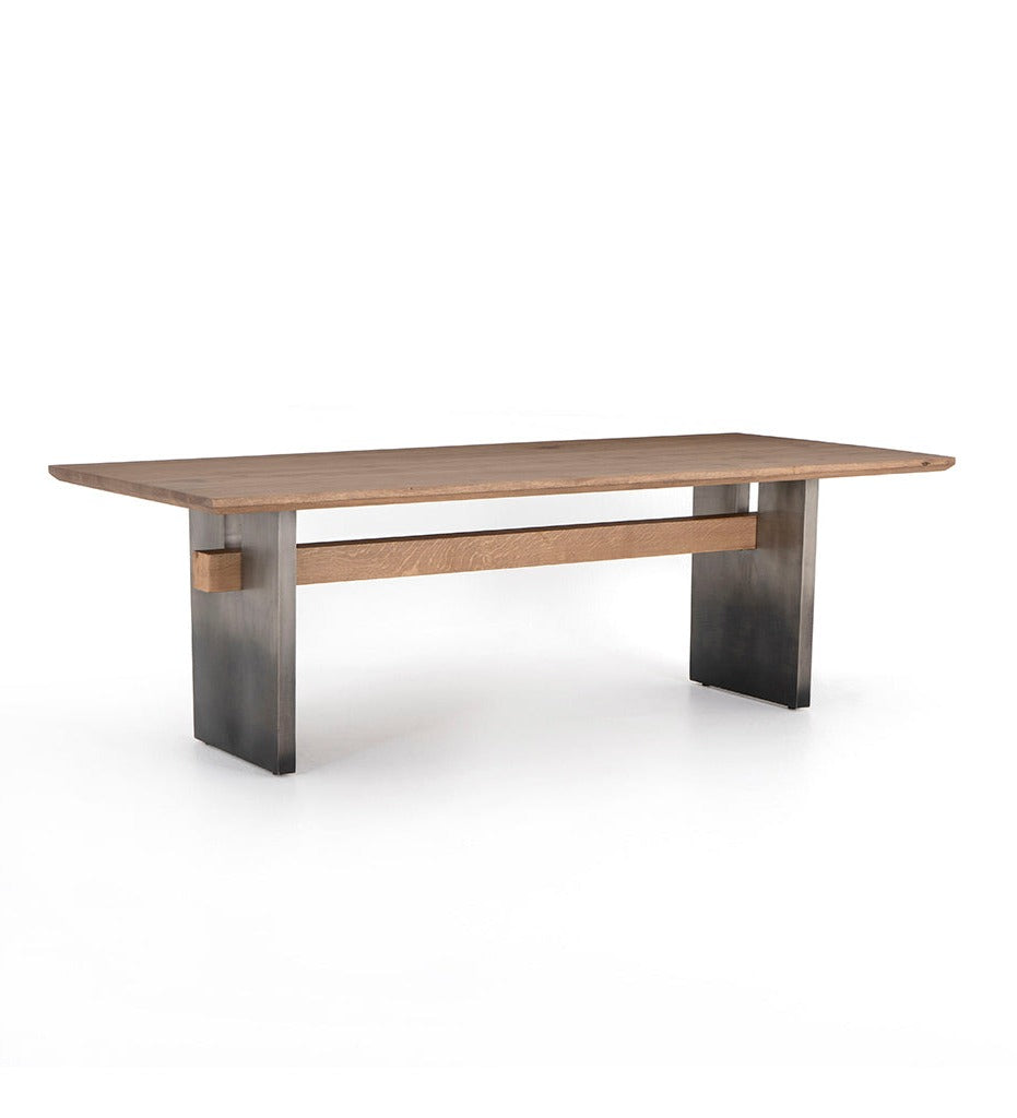 Four Hands, Brennan Dining Table - Dove Oak