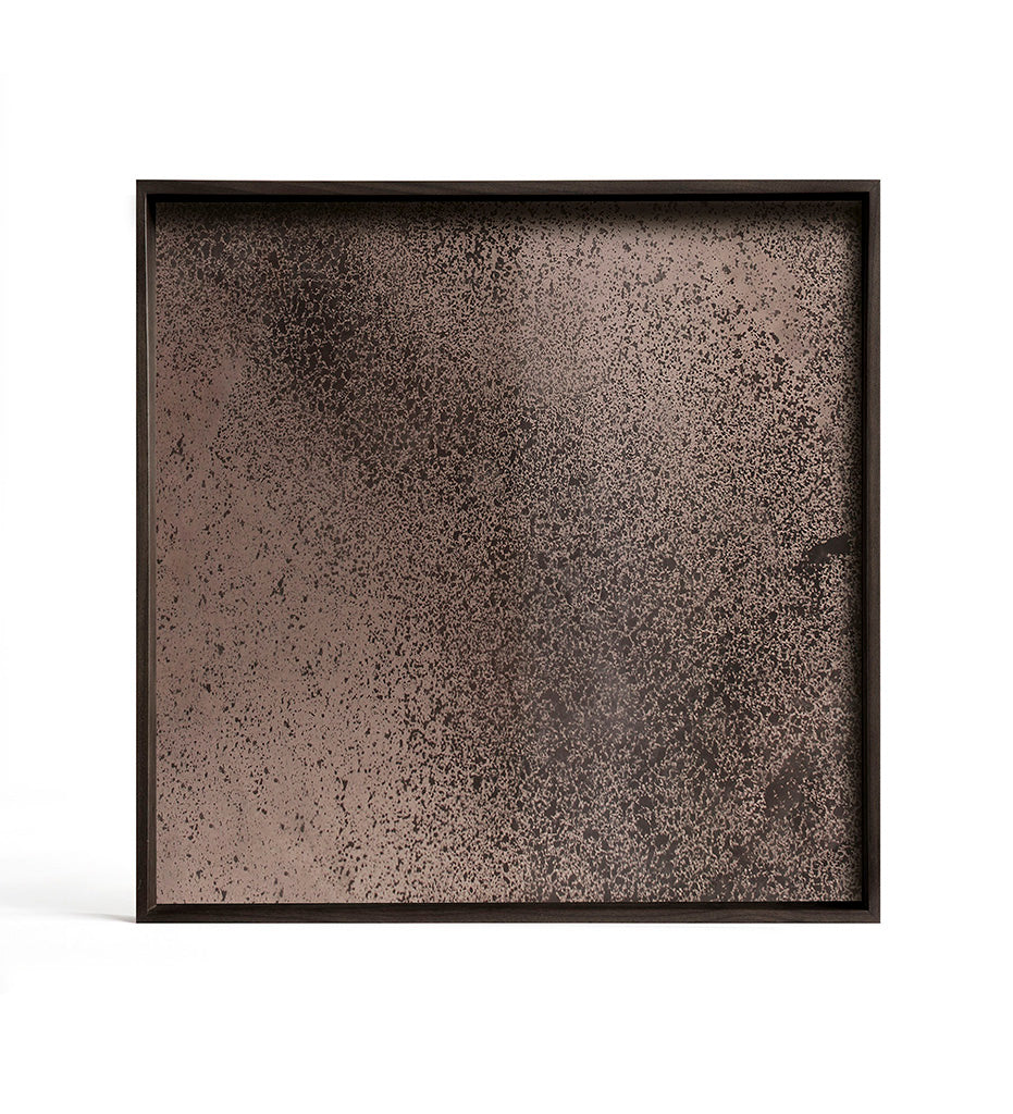 Ethnicraft, Bronze Mirror Tray - Square - L