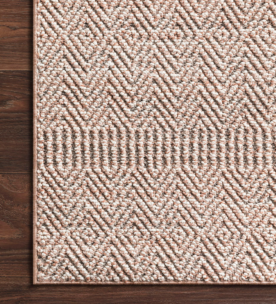 Loloi, COL-02 Blush / Ivory Indoor / Outdoor Rug