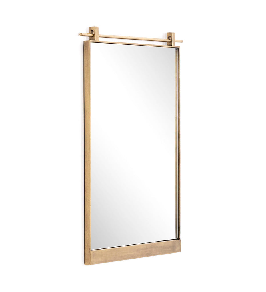 Four Hands, Chico Small Mirror - Antiqued Brass