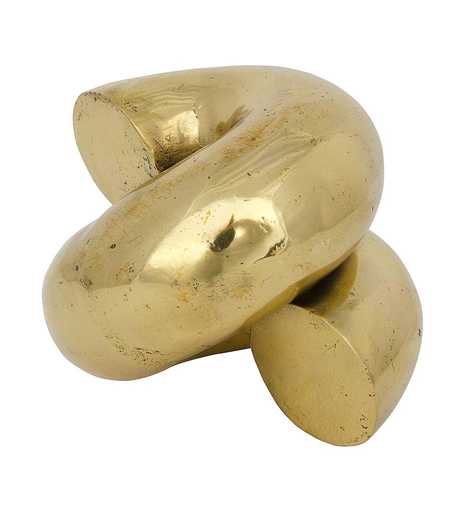 Noir, Coiled Brass Sculpture