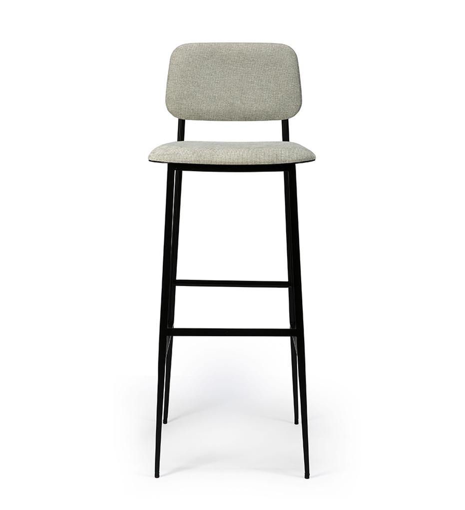 Ethnicraft, DC Bar Stool - Light Grey