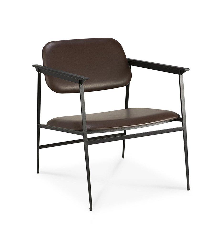 Ethnicraft, DC Lounge Chair - Leather