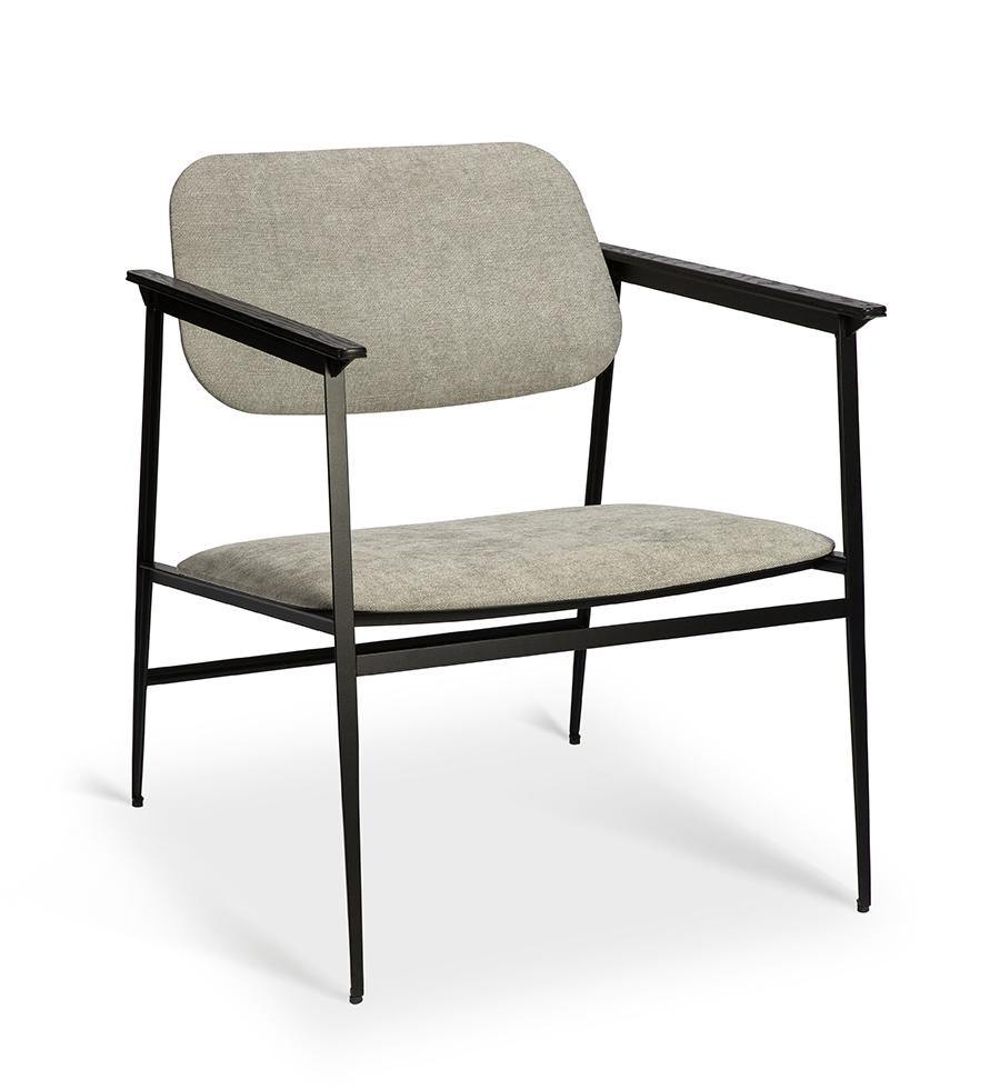 Ethnicraft, DC Lounge Chair - Light Grey