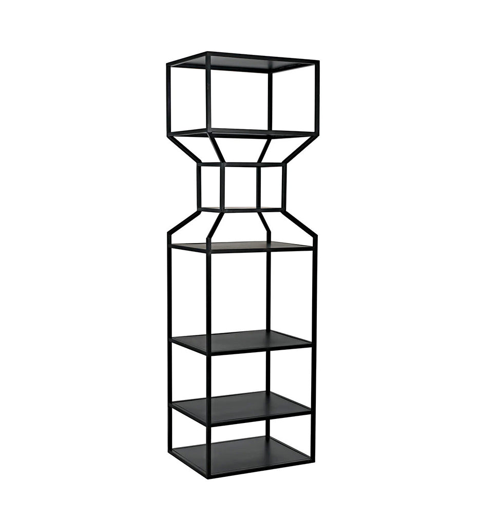 Noir, Downtown A Bookcase - Black Metal