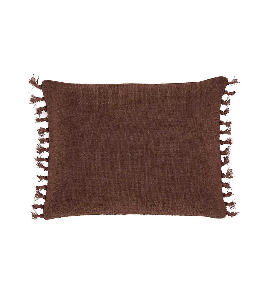 Pine Cone Hill, Evelyn Linen Russet Decorative Pillow