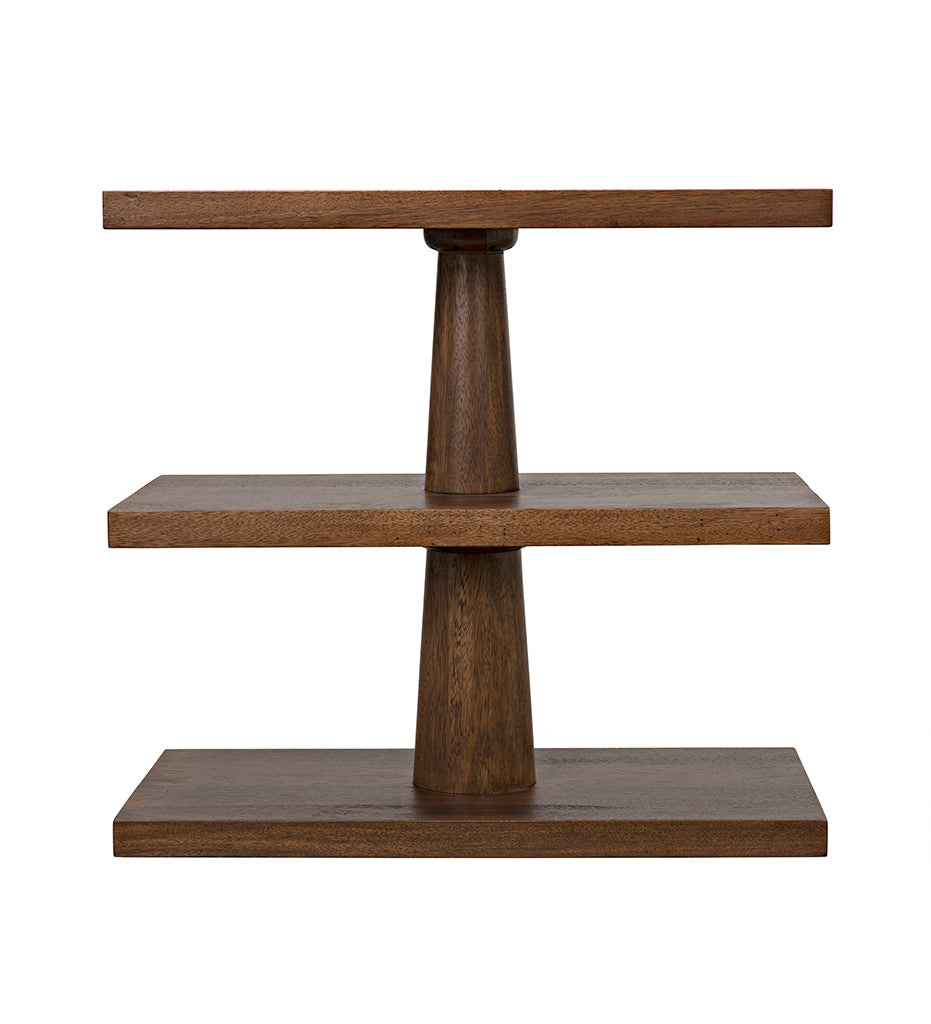 Noir, Fatima Side Tables - Dark Walnut