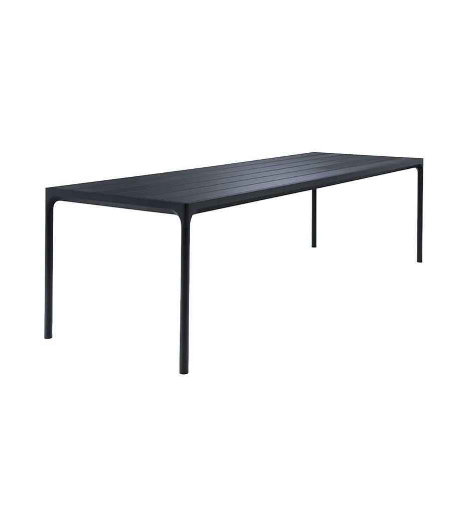 Houe, Four Large Aluminum Dining Table