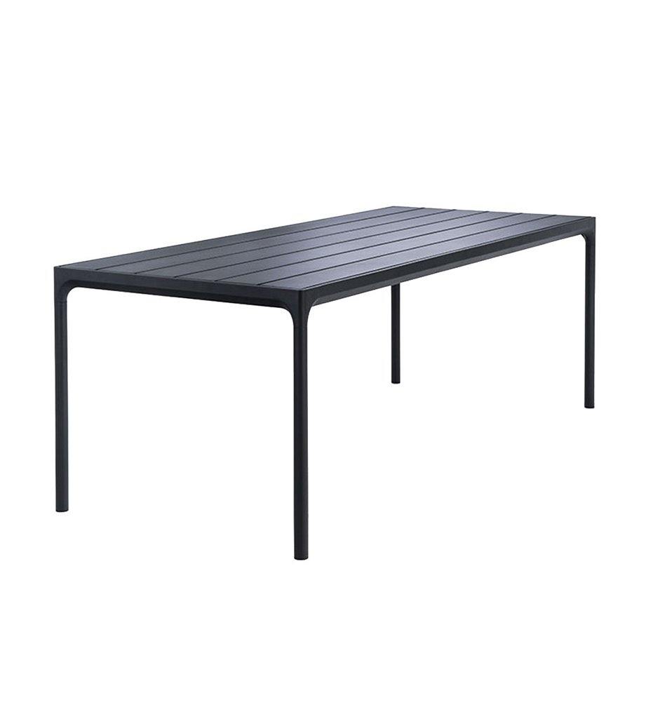 Houe, Four Medium Aluminum Dining Table