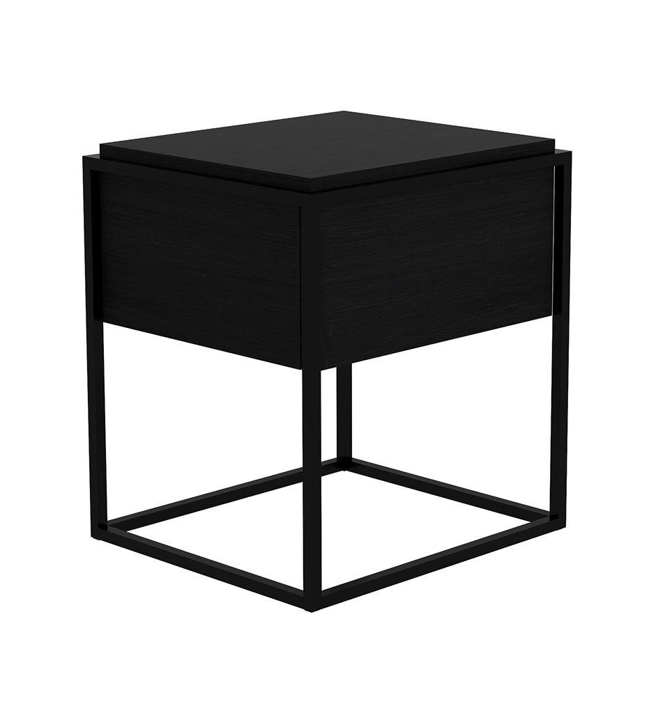 Ethnicraft, Oak Black Monolit Side Table