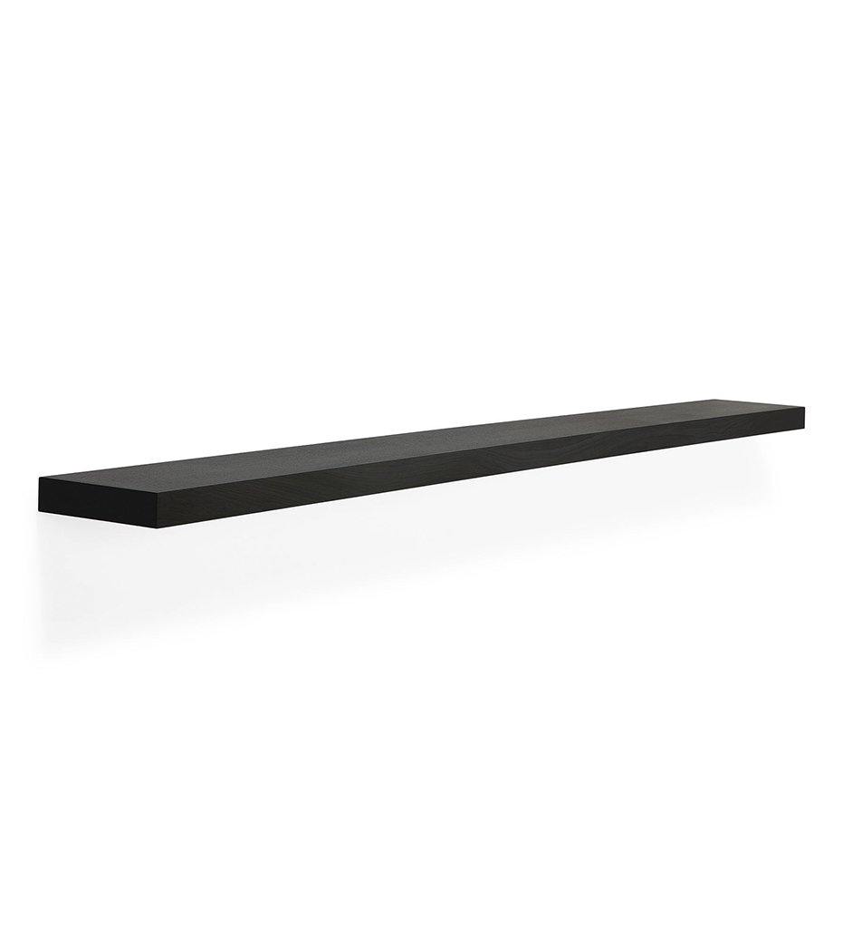 Ethnicraft, Oak Black Wall Shelf - 83 in