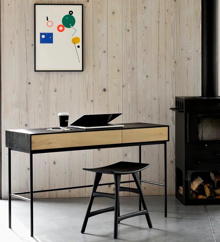 Ethnicraft, Oak Blackbird Desk