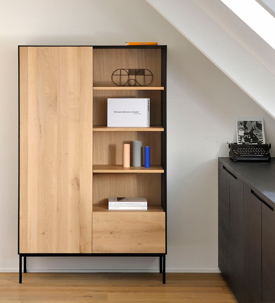 Ethnicraft, Oak Blackbird Storage Cupboard