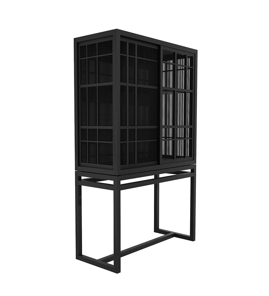 Ethnicraft, Oak Burung Storage Cupboard - Black