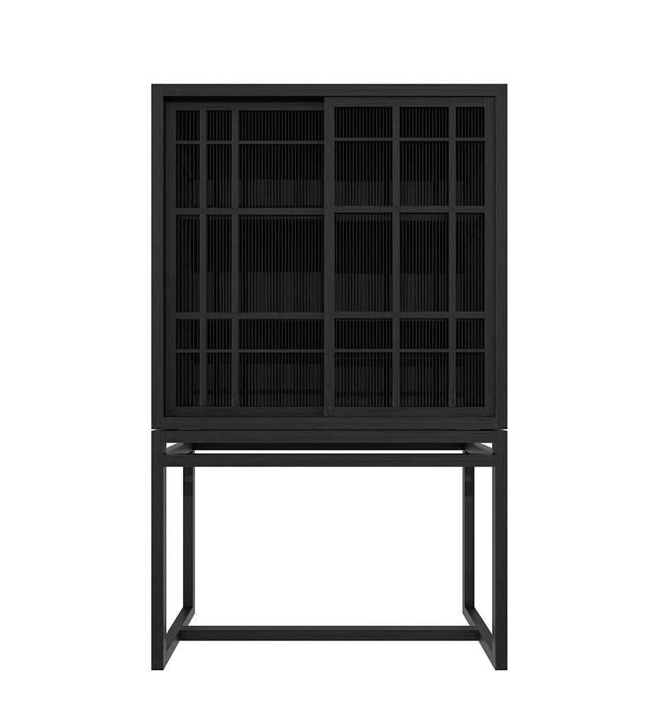 Ethnicraft, Oak Burung Storage Cupboard - Black