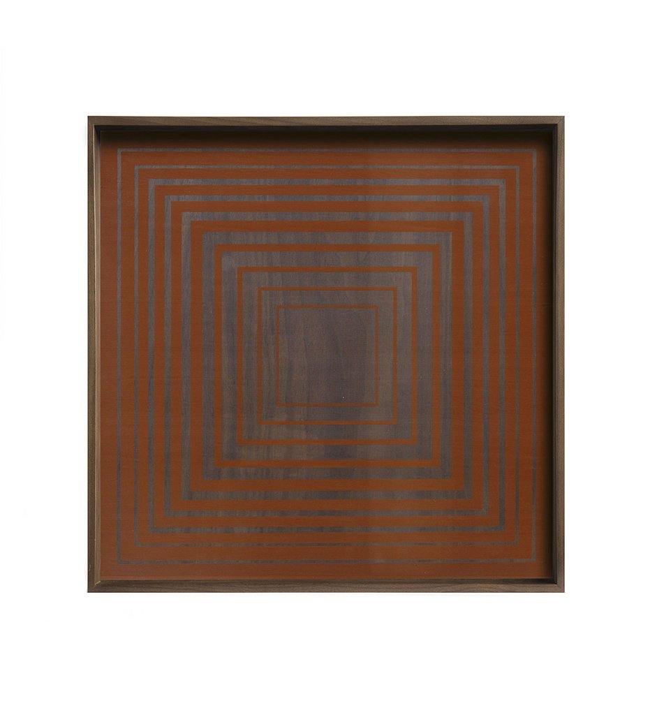 Ethnicraft, Pumpkin Square Glass Tray - Square - L