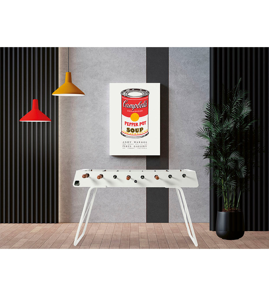 RS Barcelona, RS3 Foosball Table - White Frame