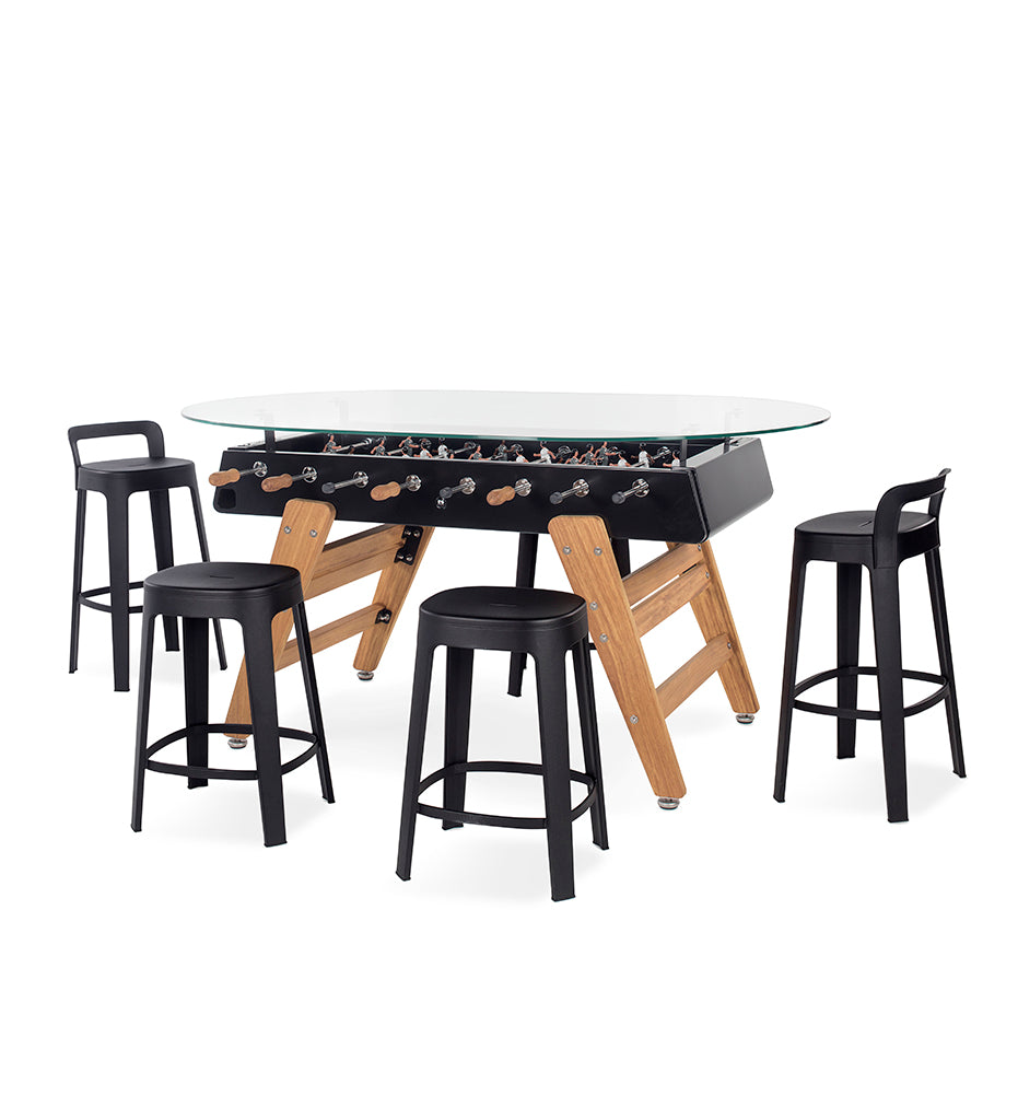 RS Barcelona, RS3 Wood Dining Foosball Table - Oval