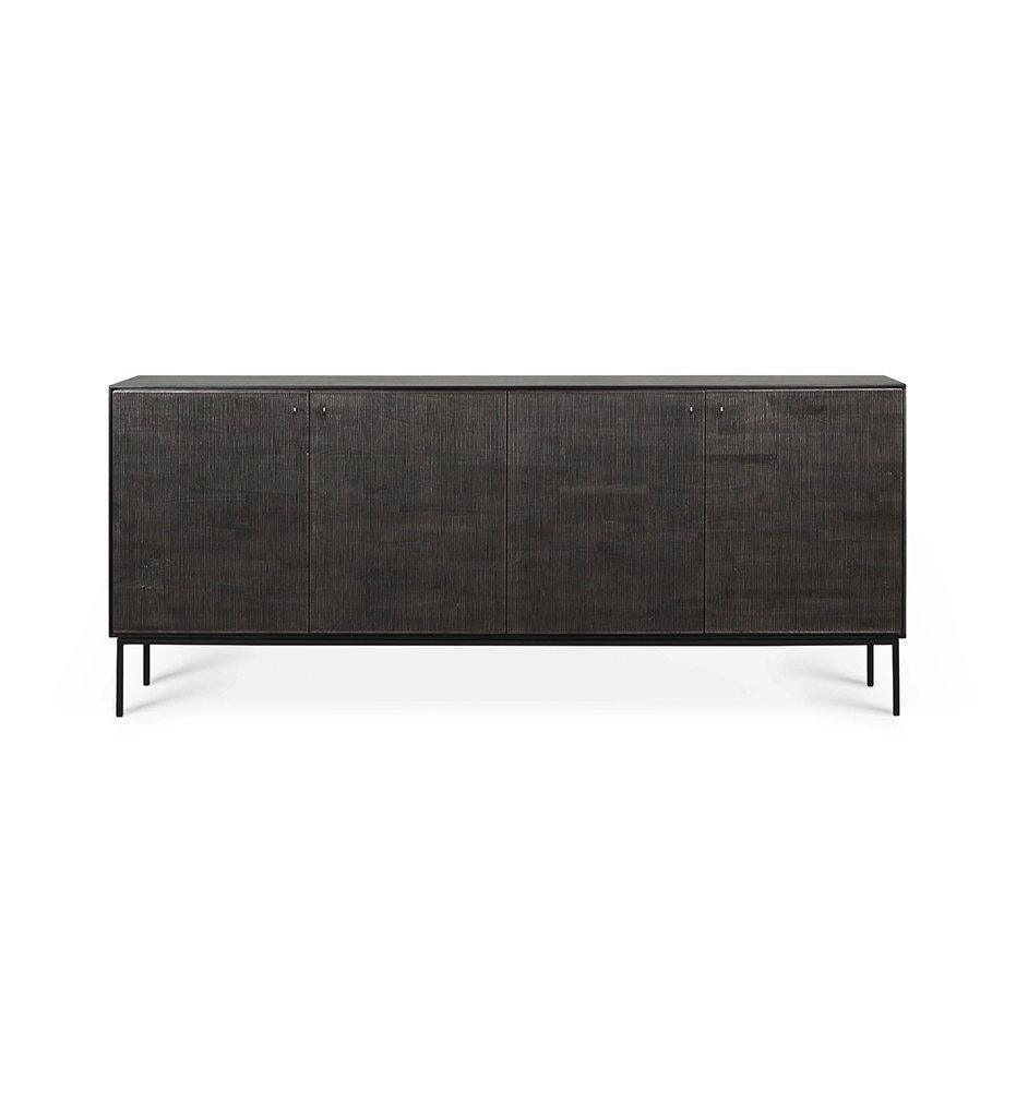 Ethnicraft, Teak Grooves Sideboard - 4 Doors