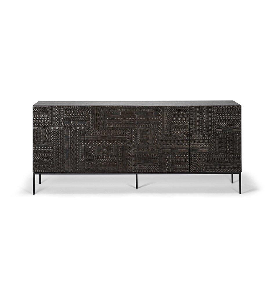 Ethnicraft, Teak Tabwa Sideboard - 4 Doors