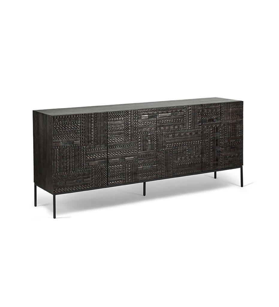 Ethnicraft, Teak Tabwa Sideboard - 4 Doors