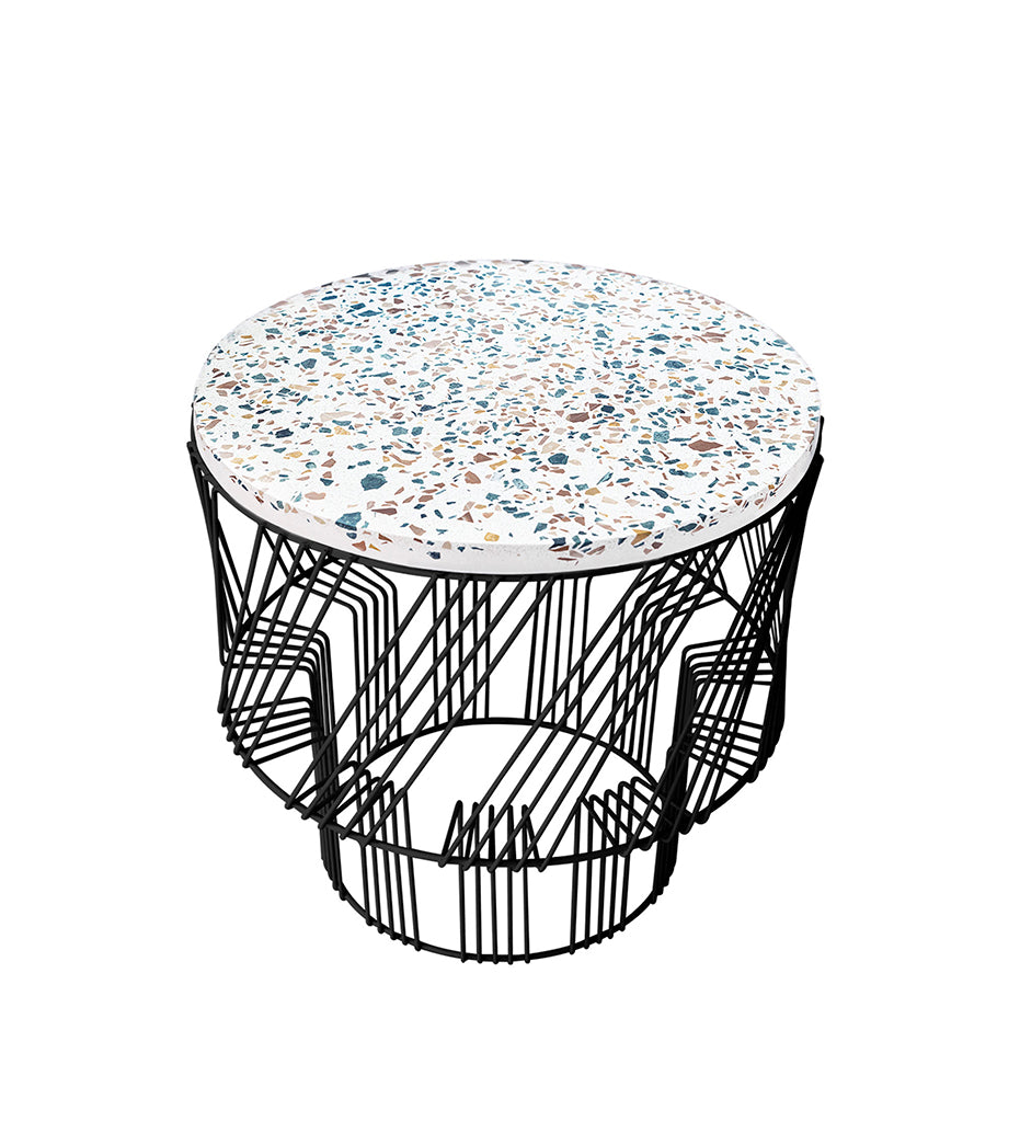 Bend Goods, Terrazzo Side Table