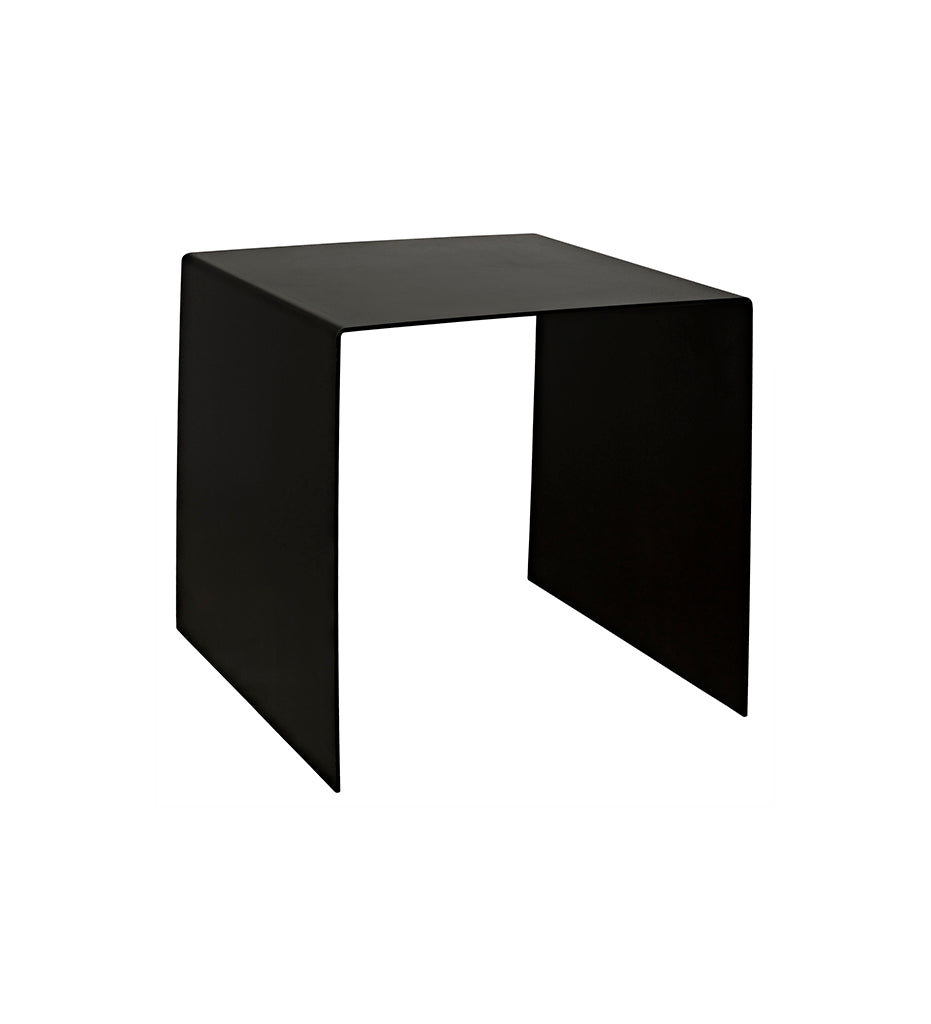 Noir, Yves Side Tables - Medium - Black Steel