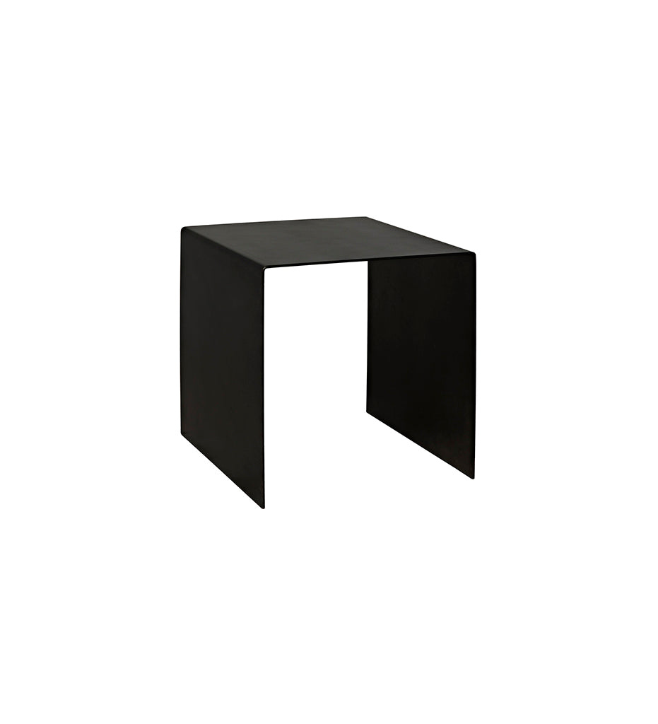 Noir, Yves Side Tables - Small - Black Steel